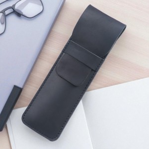 Suport Din Piele Naturala Albastra Pentru Instrumente De Scris Suport Din Piele Naturala Albastra Pentru Instrumente De Scris