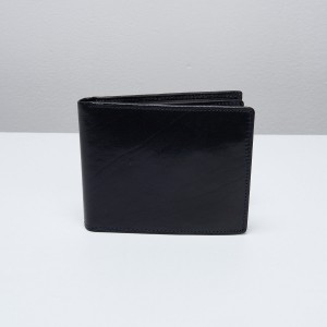 Portofel David Albastru Piele Naturala Cu Compartiment Pentru Marunt