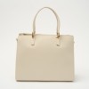Geanta Shopper Ecru