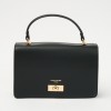 Geanta Neagra Crossbody Cu Clapa