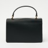 Geanta Neagra Crossbody Cu Clapa