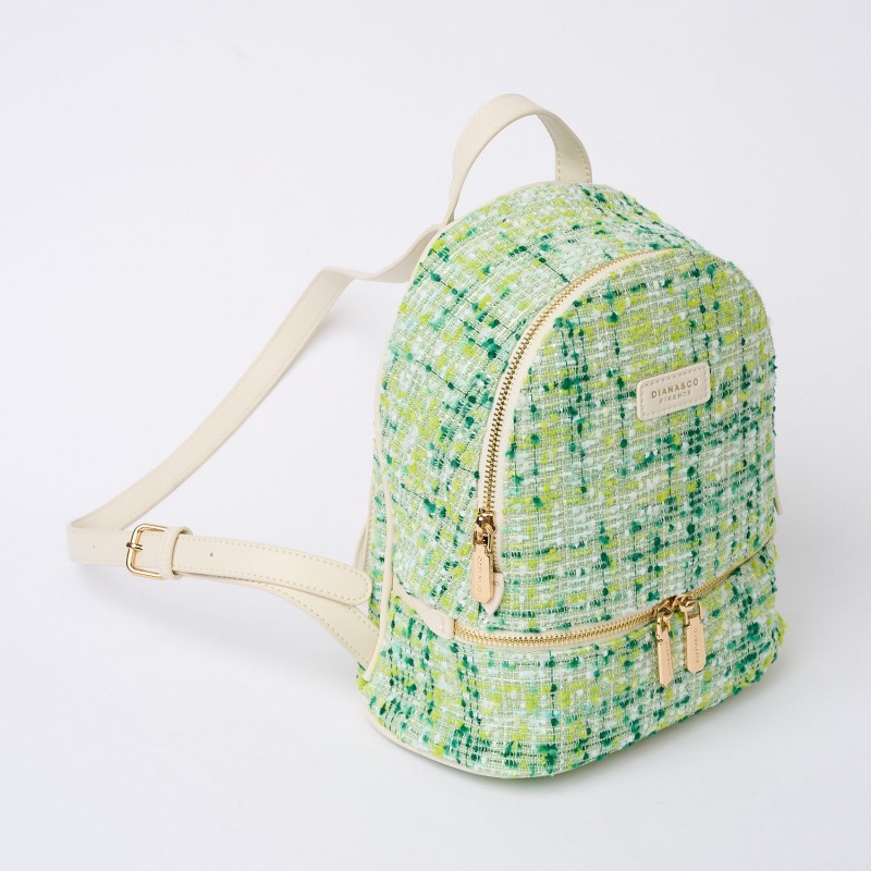 Rucsac Manhattan Verde Textil