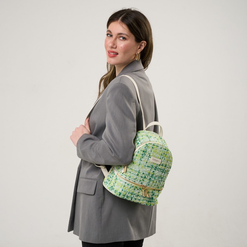 Rucsac Manhattan Verde Textil