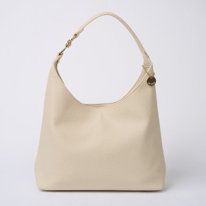 Geanta Shopper Bej Cu O Toarta