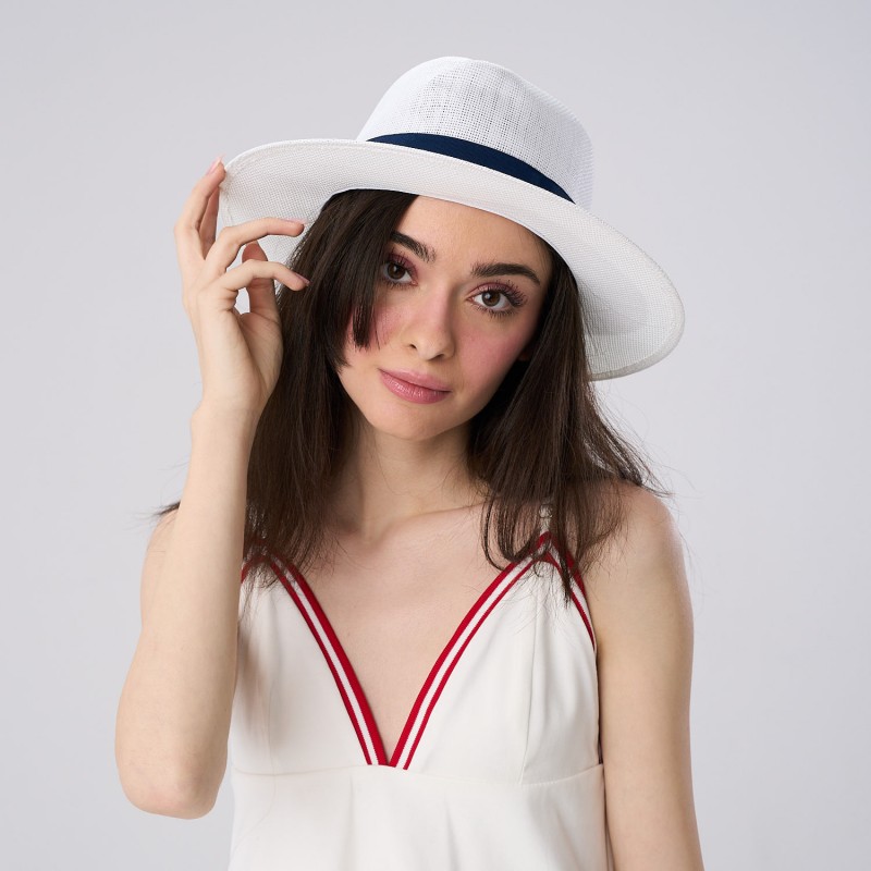 Palarie De Paie Alba