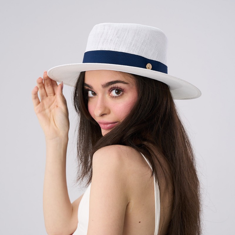 Palarie De Paie Alba