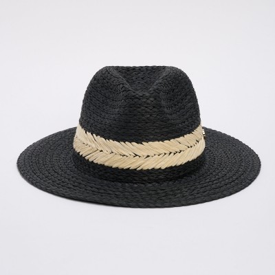 Palarie Tip Panama Neagra