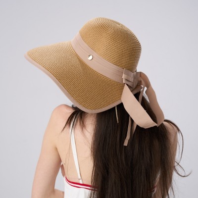 Palarie Floppy Camel Cu Decupaj