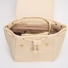 Rucsac Crem Cu Snur Si Cusaturi Rucsac Crem Cu Snur Si Cusaturi