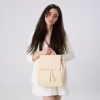 Rucsac Crem Cu Snur Si Cusaturi Rucsac Crem Cu Snur Si Cusaturi