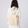 Rucsac Crem Cu Snur Si Cusaturi Rucsac Crem Cu Snur Si Cusaturi
