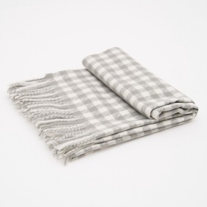 Fular Cu Carouri Gri Fular Cu Carouri Gri