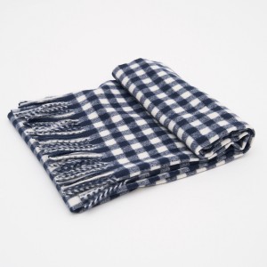 Fular Cu Carouri Albastre Fular Cu Carouri Albastre