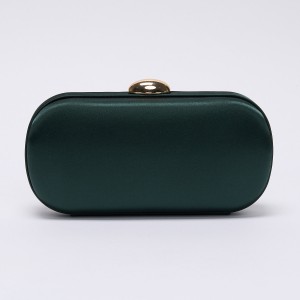 Clutch Maddy Rigid Verde Cu Lant Auriu Clutch Maddy Rigid Verde Cu Lant Auriu