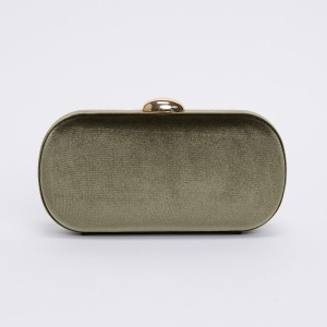 Clutch Ava Verde Oval Clutch Ava Verde Oval
